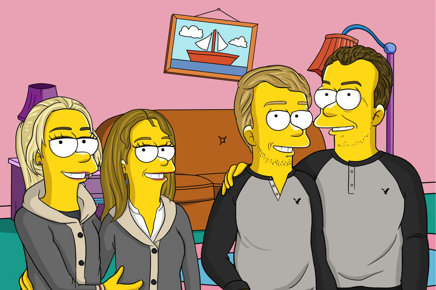 Custom Yellow Cartoon Portrait (From Your Photo)